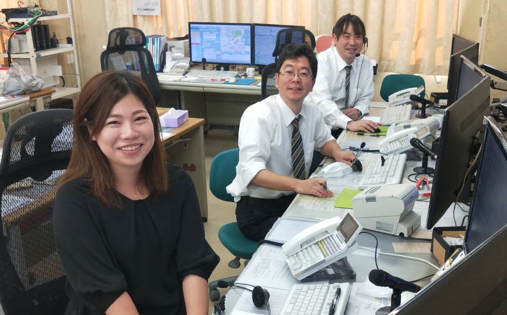 タクシー会社「未来都」こちら配車（受付）センターです！目指すは 